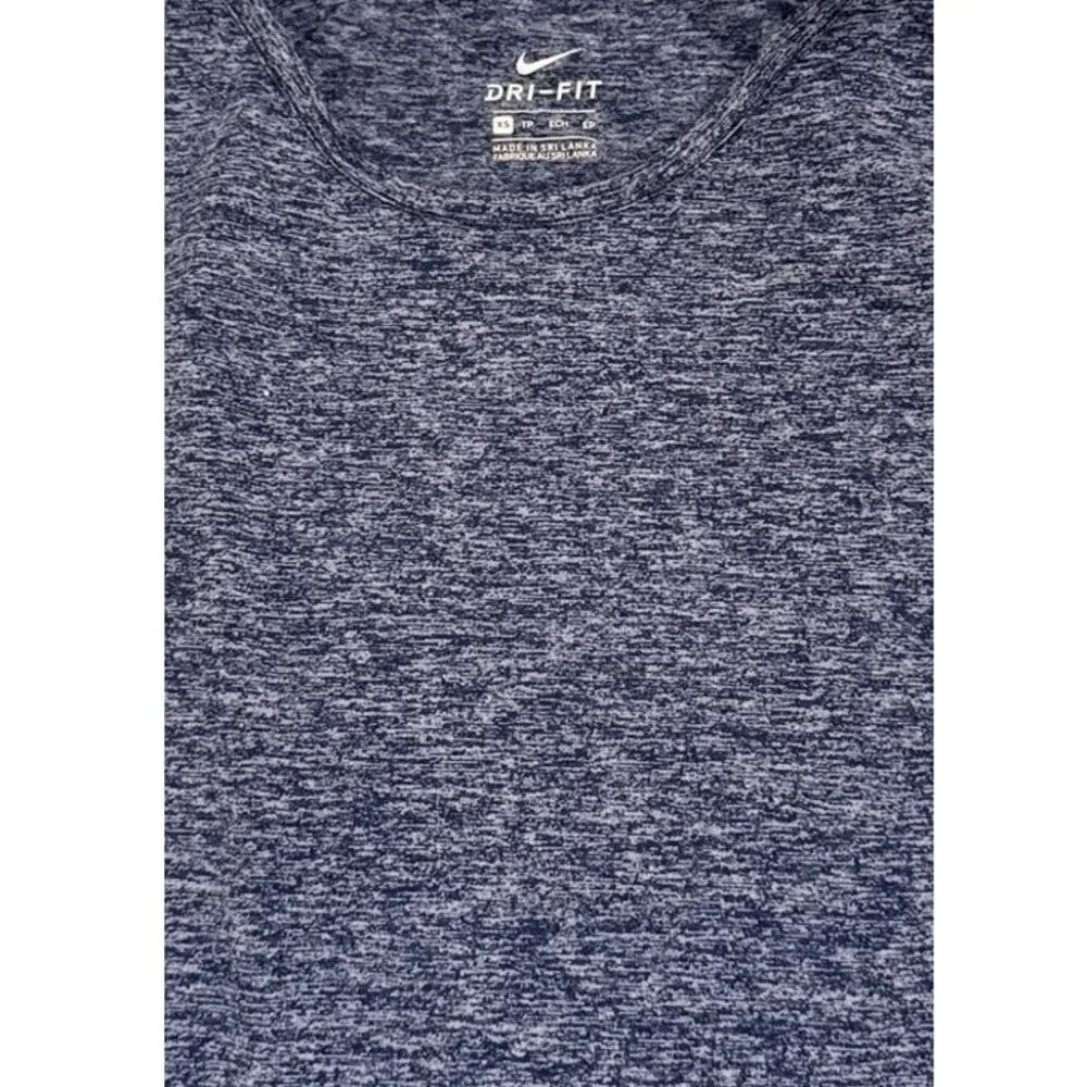 Nike Dri-Fit Blue Loose Fit Athletic Active Tank Top Size Women's XS